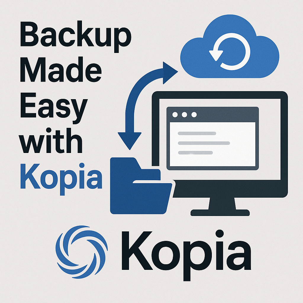 Kopia Backup: The Fast, Secure, Open-Source Backup Tool